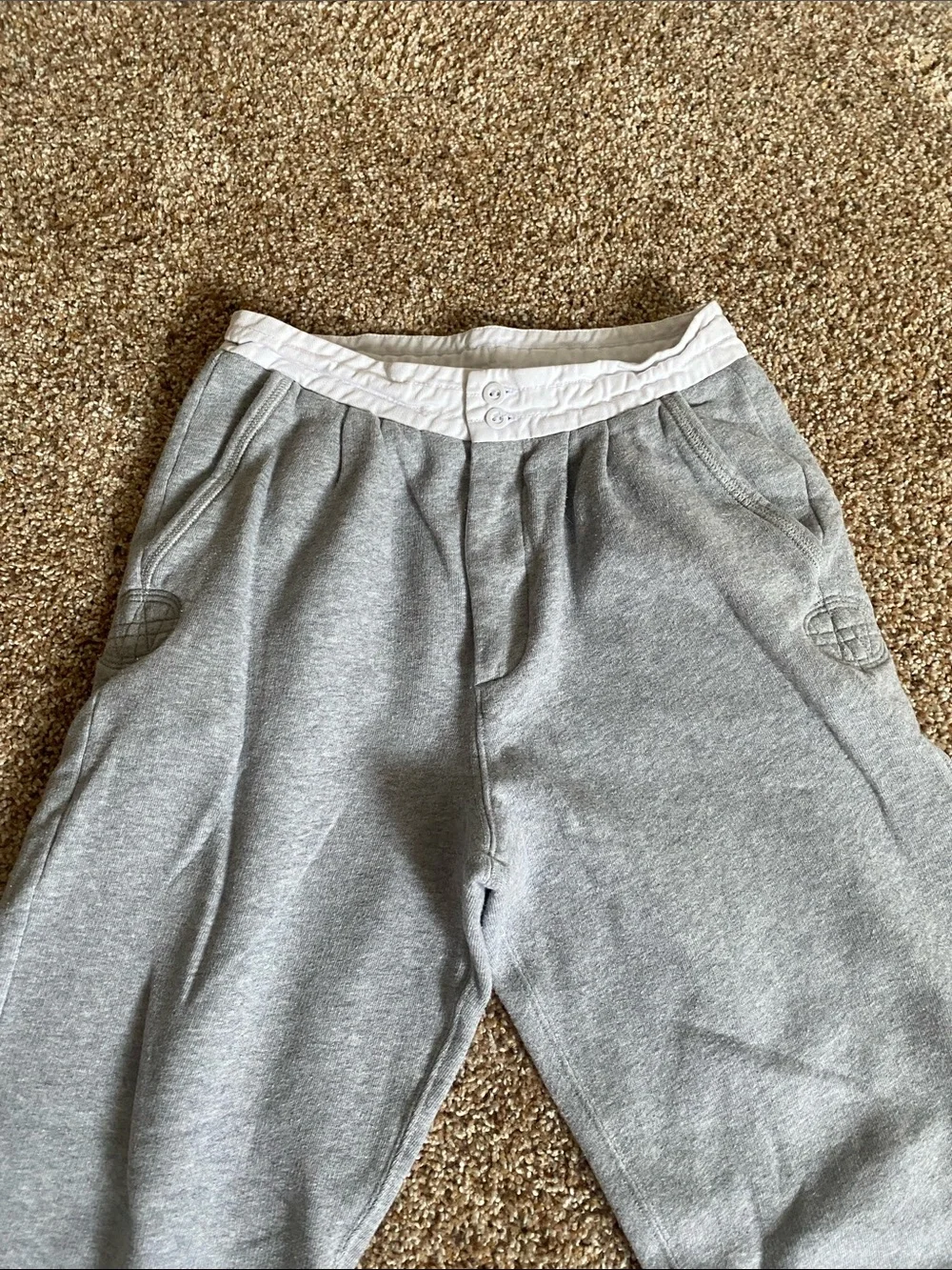 Ralph Lauren Light Gray Boy's Jogger Sweatpants